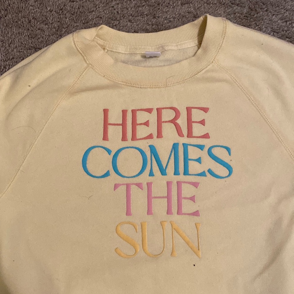 Here Comes the Sun CrewNeck